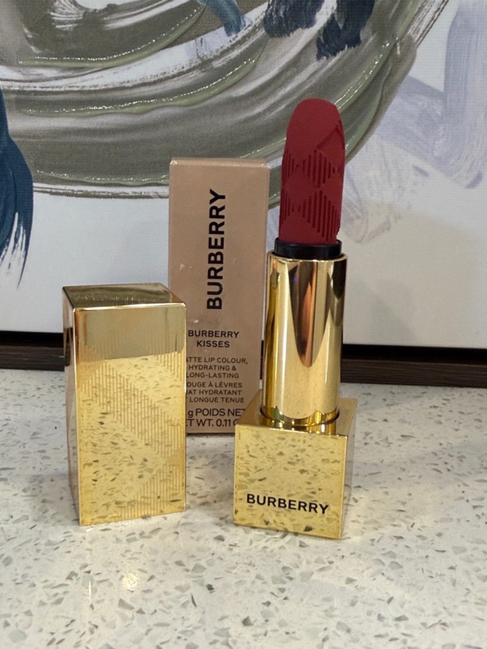 NIB .11oz BURBERRY 93 MATTE RUSSET